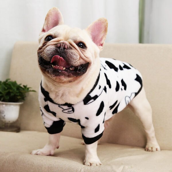 Puppy Autumn And Winter Warm Pajamas Jacket Pet Supplies - Image 5