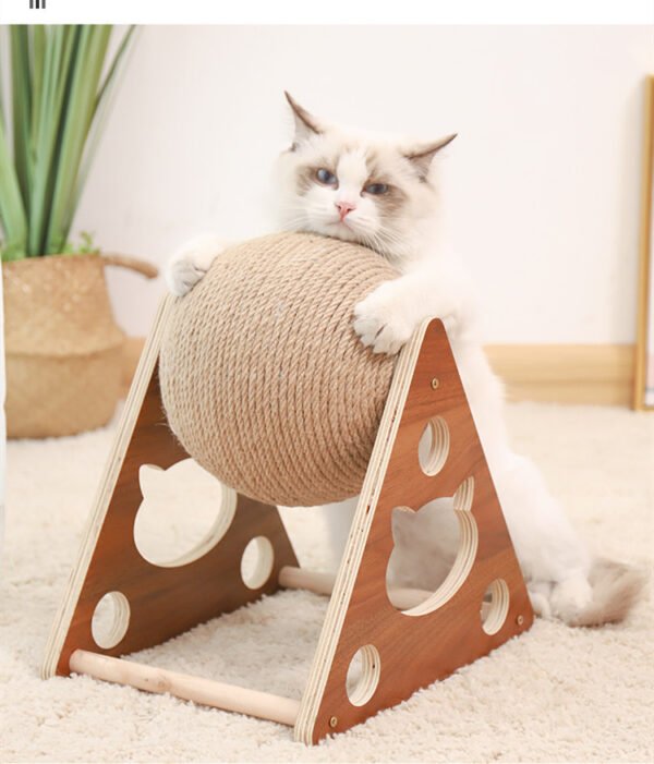 Climbing Frame Cat Tree Wear-Resistant Cat Scratching Board Cat Toy - Image 4