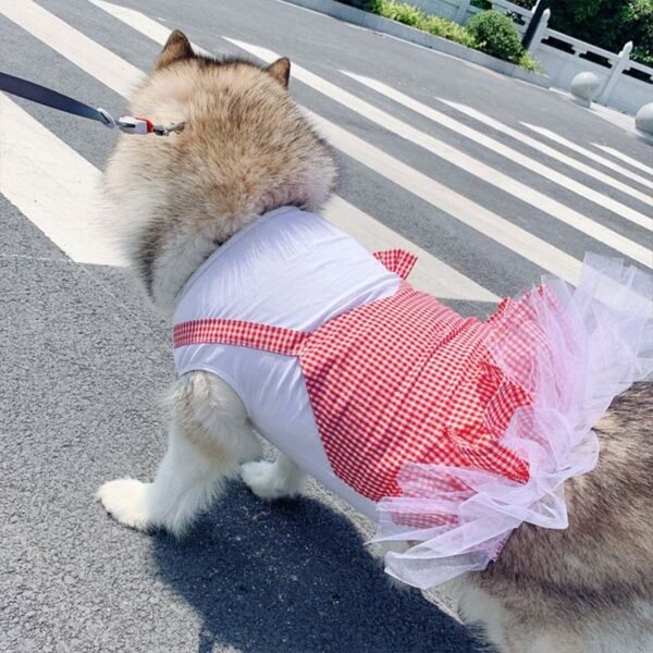 Dog Clothes Princess Dog Costume Labrador Golden Retriever Big Dog Clothes - Image 3