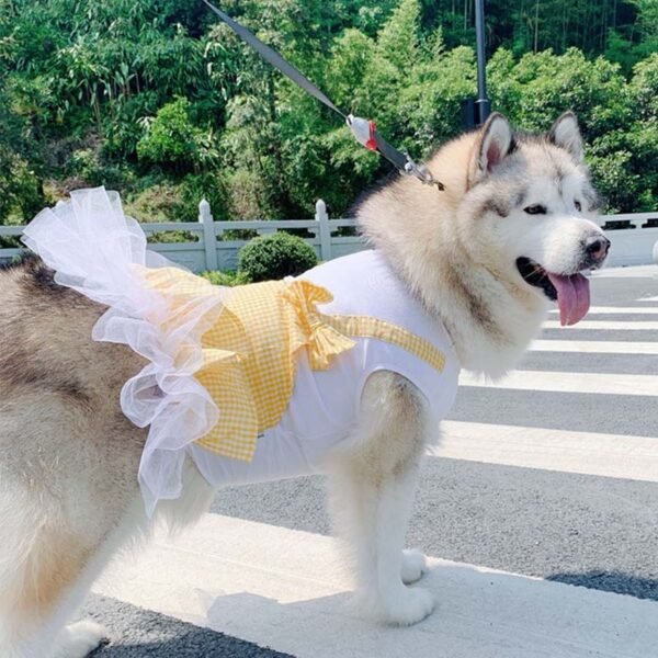 Dog Clothes Princess Dog Costume Labrador Golden Retriever Big Dog Clothes - Image 2