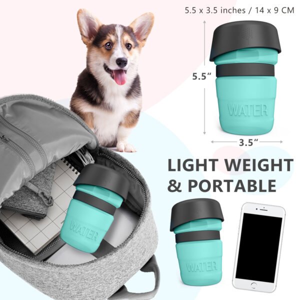 Pet Outdoor Foldable Bottle Dog Travel Water Bottle Dog Water Dispenser - Image 4