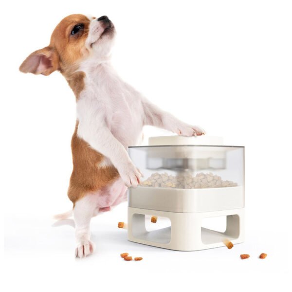 Dog Food Feeder Pet Accessories Cat Feeder Catapult Educational Dog Toys Pet Supplies Food Dispenser Just One Snap Comes Food - Image 4