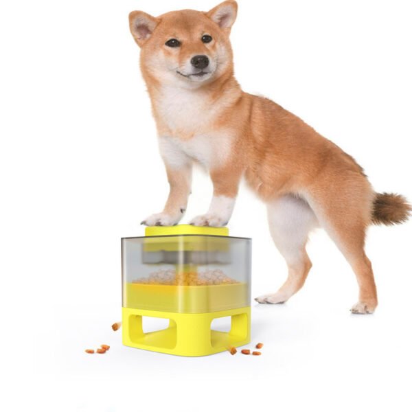 Dog Food Feeder Pet Accessories Cat Feeder Catapult Educational Dog Toys Pet Supplies Food Dispenser Just One Snap Comes Food - Image 5