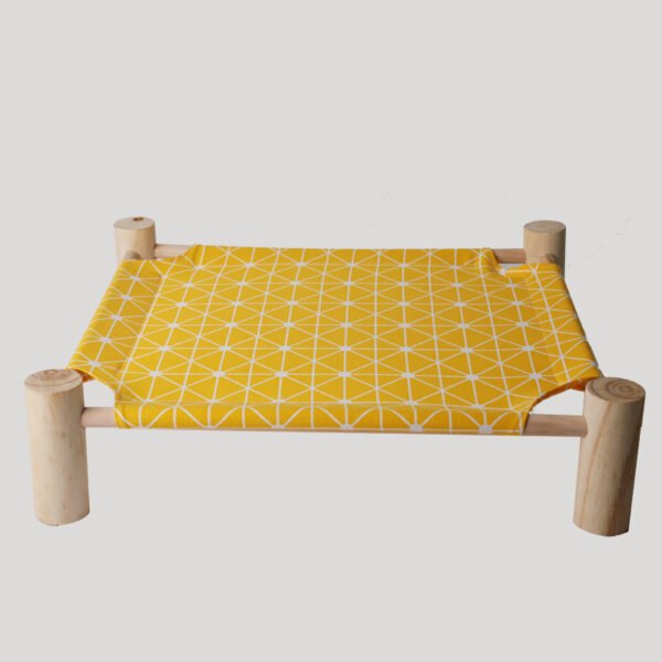Removable And Washable Solid Wood Pet Dog Bed - Image 3