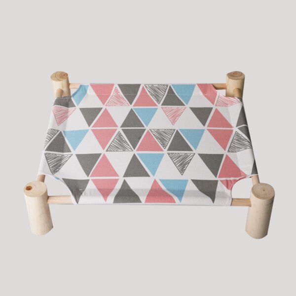 Removable And Washable Solid Wood Pet Dog Bed - Image 9