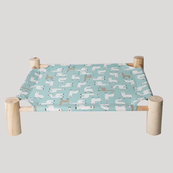Removable And Washable Solid Wood Pet Dog Bed - Image 10