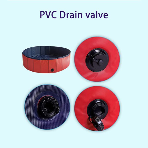 Portable Pet Pool Foldable Dog Cat Bathtub Pet Supplies Outdoor Children's Bathtub - Image 2