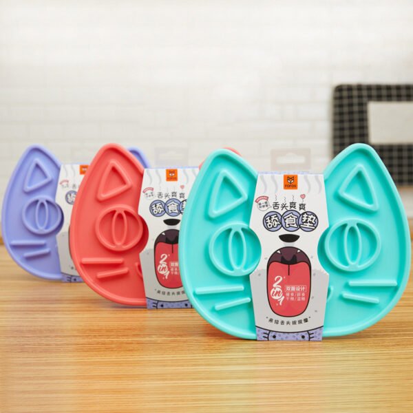 Dog Double-Sided Licking Pad Slow Food Bowl Dog Lick Mat - Image 2