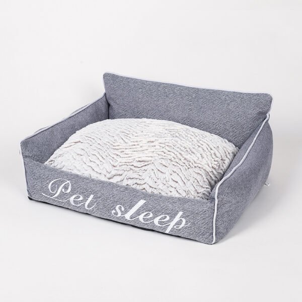 Warm cat litter kennel pet bed - Image 2
