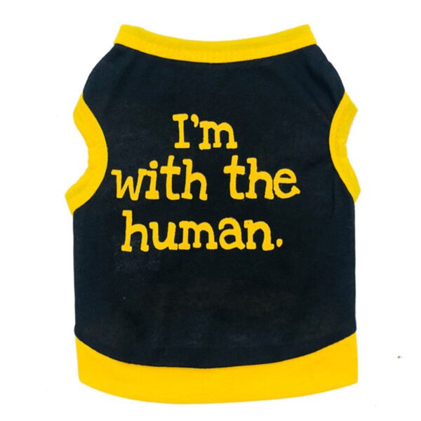 Dog Clothing Cotton Blue Follower Vest - Image 2