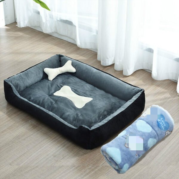 Kennel Four Seasons Golden Retriever Teddy Kennel Dog Bed Dog Mat Small Dog Medium Dog - Image 4