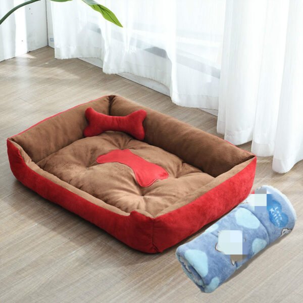 Kennel Four Seasons Golden Retriever Teddy Kennel Dog Bed Dog Mat Small Dog Medium Dog - Image 8