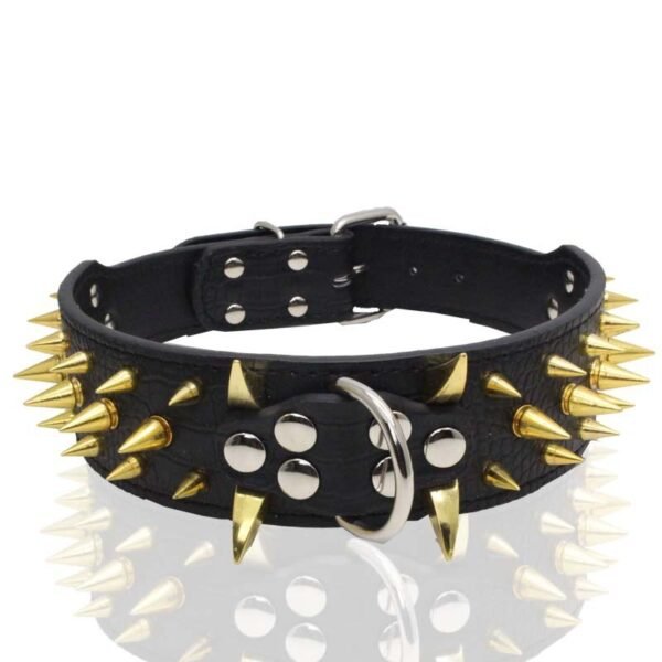 Large Explosion-Proof Rivet Bite-Proof Pet Collar - Image 3