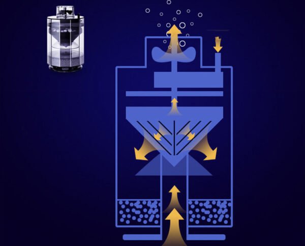 Forced Filter To Automatically Clean Fecal Fish Tank Toilet - Image 2