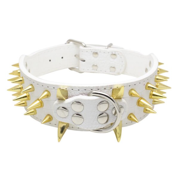 Large Explosion-Proof Rivet Bite-Proof Pet Collar - Image 2