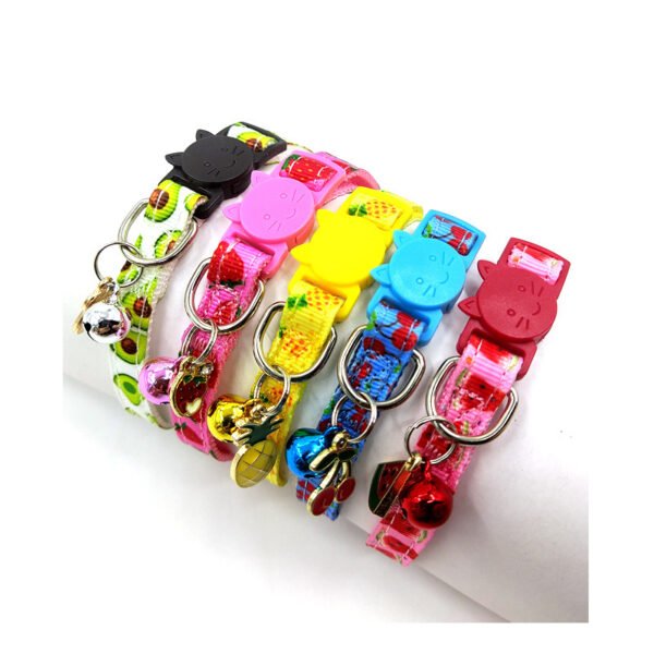 Pet Print Bell Cat Collar Cat Strap - Image 2