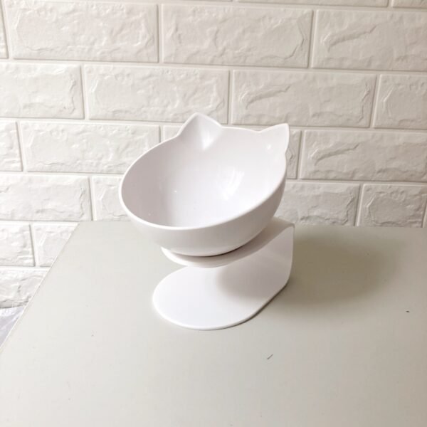 New Inclined Food Cat Dog Oblique Mouth Transparent Single Pet Bowl - Image 10