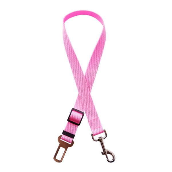 Adjustable Pet Cat Dog Car Seat Belt Pet Seat Vehicle Dog Harness Lead Clip Safety Lever Traction Dog Collars Dogs Accessoires Pets Products - Image 4