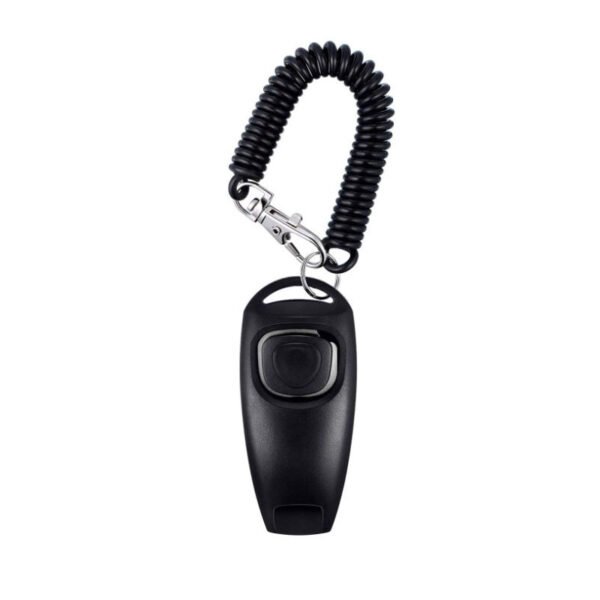 Two-in-one Clicker Pet Training Clicker Pet Clicker Whistle Dog Training Whistle Yellow Bracelet - Image 6