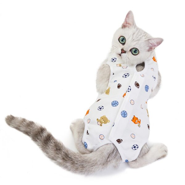 Cat Clothes Spring And Summer Thin Female Cat Clothes Anti-Licking Clothes Cat Clothes Summer Clothes - Image 3