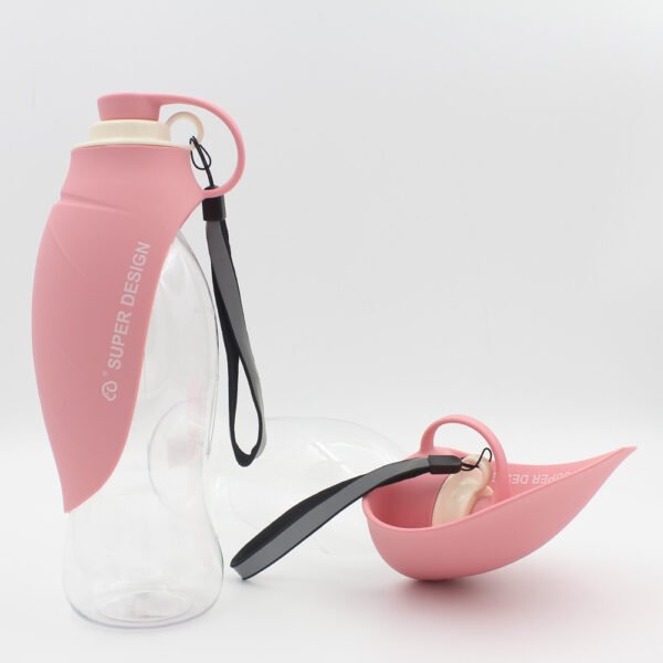Portable Pet Water Dispenser Feeder Leak Proof With Drinking Cup Dish Bowl Dog Water Bottle - Image 7