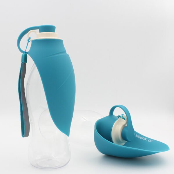 Portable Pet Water Dispenser Feeder Leak Proof With Drinking Cup Dish Bowl Dog Water Bottle - Image 4
