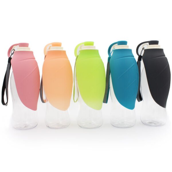 Portable Pet Water Dispenser Feeder Leak Proof With Drinking Cup Dish Bowl Dog Water Bottle - Image 3
