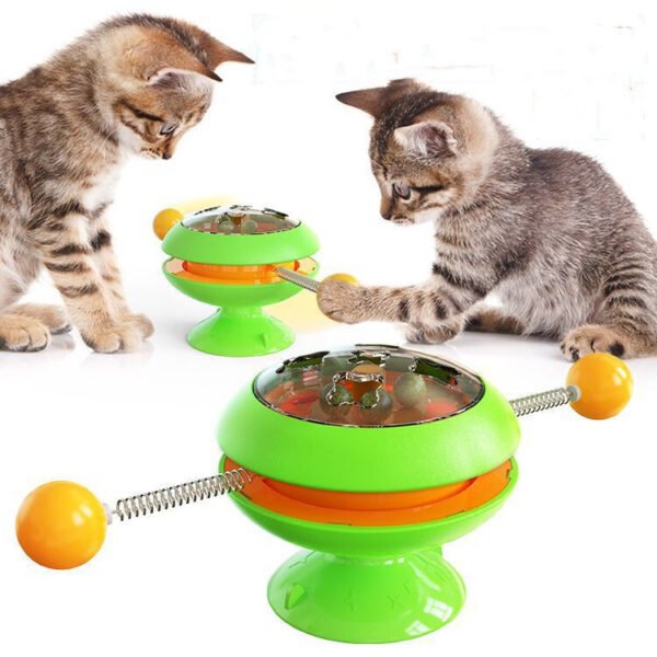 Rotating Cat Toys Supplies With Catnip Interactive Training Toys For Cats Kitten Cat Accessories Pet Products - Image 5