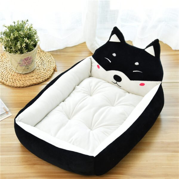 Large Pet Cat Dog Bed 7Colors Warm Cozy Dog House Soft Fleece Nest Dog Baskets - Image 3