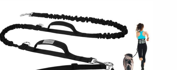 Dog Training Leash Waist Bag Hands-Free Outdoor Pet Running Walking Leash Portable Dog Food Water Cup Storage Bags - Image 6