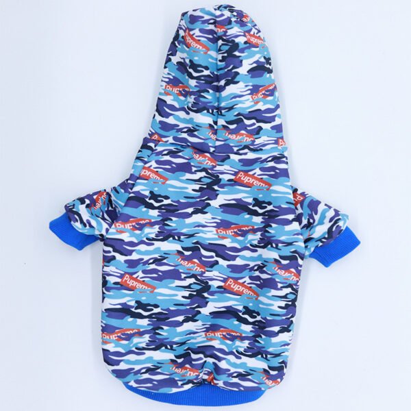 Camouflage Pet Hoodie With Print Pet Outfit - Image 4