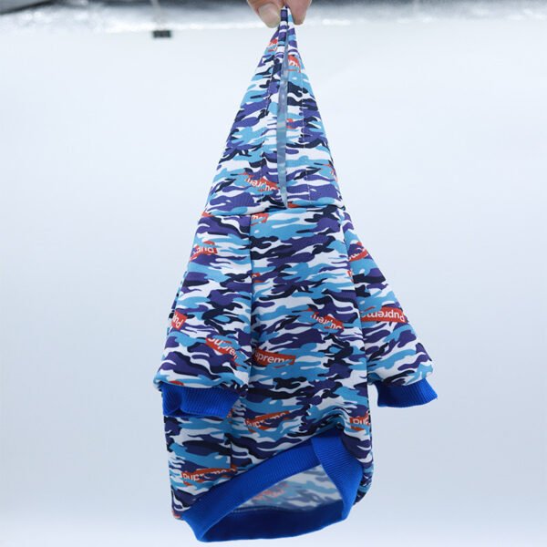Camouflage Pet Hoodie With Print Pet Outfit - Image 2