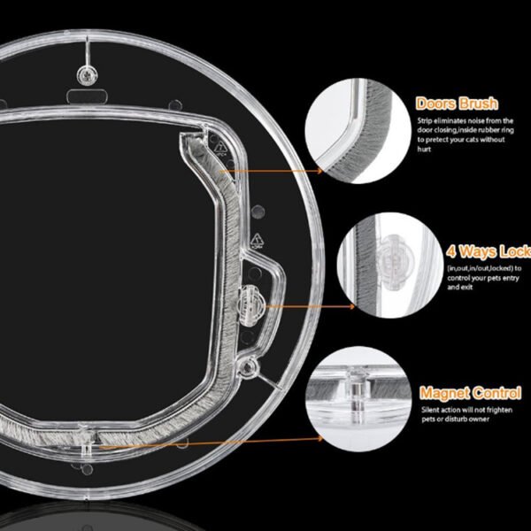 Pet Supplies New Pet Door Round - Image 3