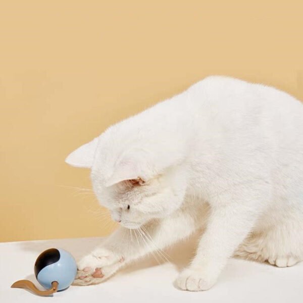 Pet Smart Interactive Colorful LED Rotating Ball - Image 4