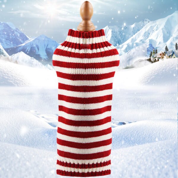 Cashmere Twisted Rope Pet Sweater, Dog Clothes, Pet Products - Image 4