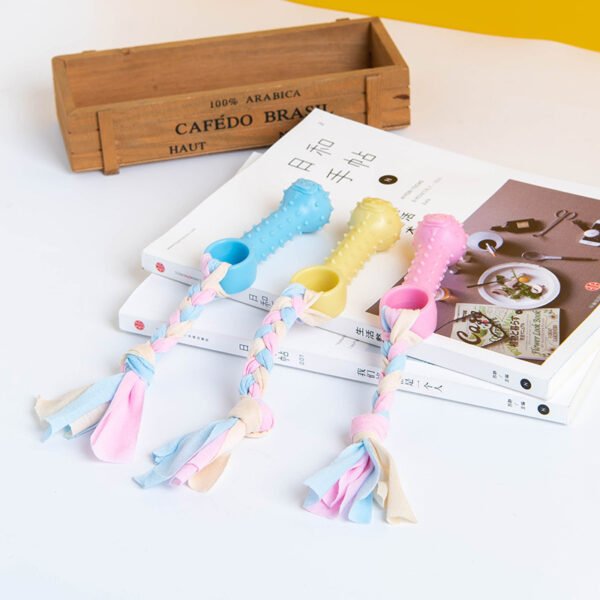 Pet Toy Dog Bite Rubber TPR Knot Toy - Image 4