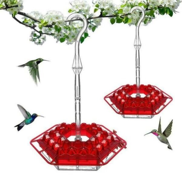 New Flower Hexagonal Bird Feeder Sensation Coneflower Bird Feeder - Image 2