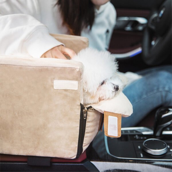 Car Safety Cat Dog Bed Travel Central Control Pet Seat Transport Dog Carrier - Image 5