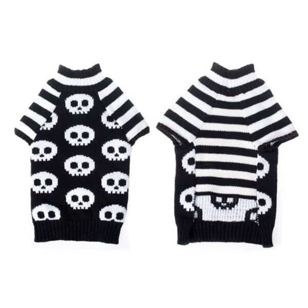 Skull Dog Halloween Sweater Pet Supplies - Image 4