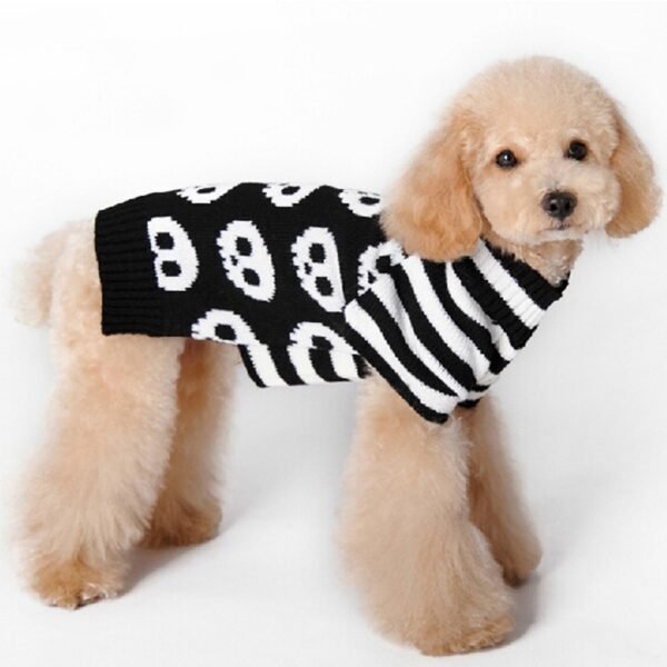 Skull Dog Halloween Sweater Pet Supplies - Image 5