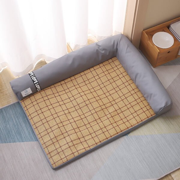 Summer Cooling Mats Cat Bed Dog Bed Dog Sofa Pet Mats Ice Pad Dog Sleeping Mats Cool Cold Bamboo Fiber Cat Bed - Image 6