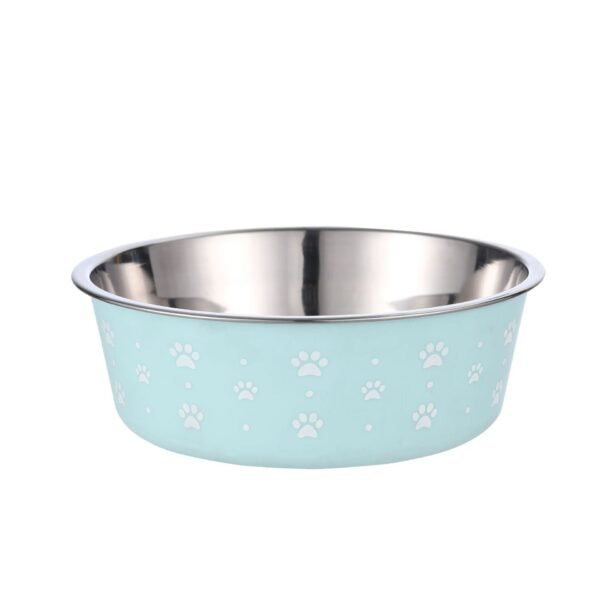 Pet Supplies Pet Stainless Steel Food Bowl - Image 4