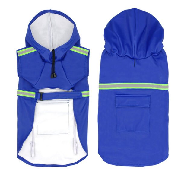 Waterproof Reflective Dog Raincoat - Image 4