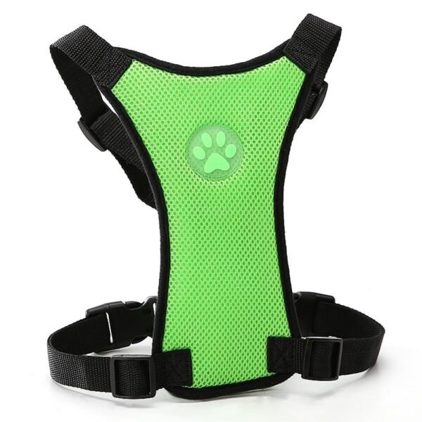 Dog supplies Breathable mesh chest straps Pet car safety chest back - Image 10