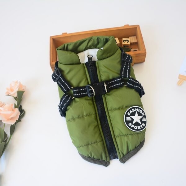 Pet Dog Clothes For Small Dogs Winter Warm Dog Hooded Coat Jackets Chihuahua Pug Outfits Puppy Cat Clothing - Image 9