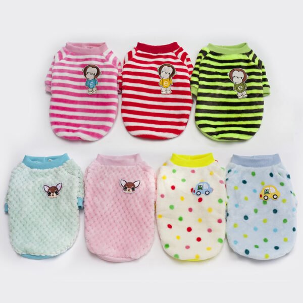 coral fleece clothes for pets - Image 3