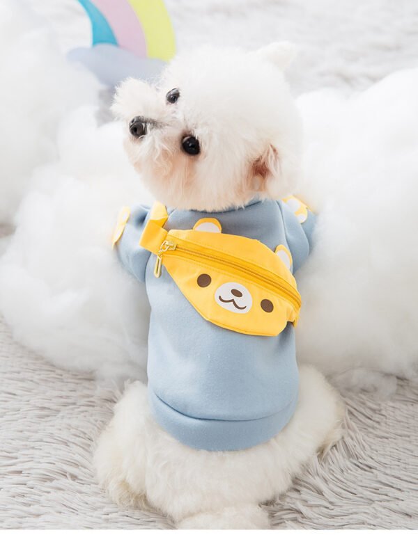 Cartoon backpack pet clothes - Image 2