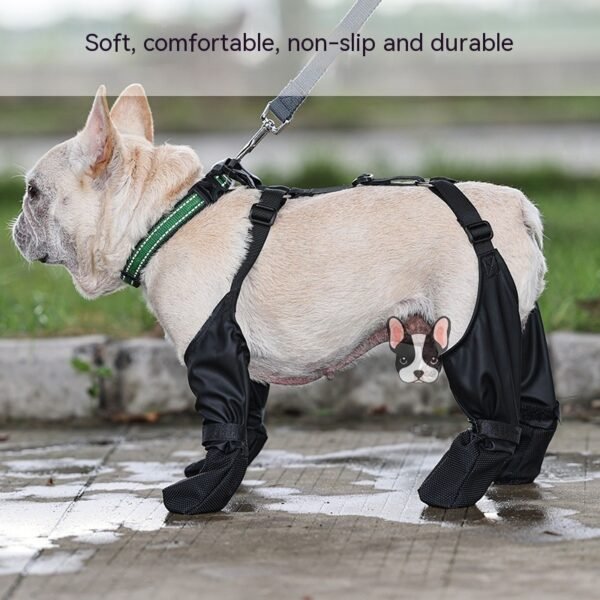 Waterproof Dog Shoes Adjustable Dog Boots Pet Breathbale Shoes For Outdoor Walking Soft French Dog Shoes Pets Paws Protector Pet Products - Image 7