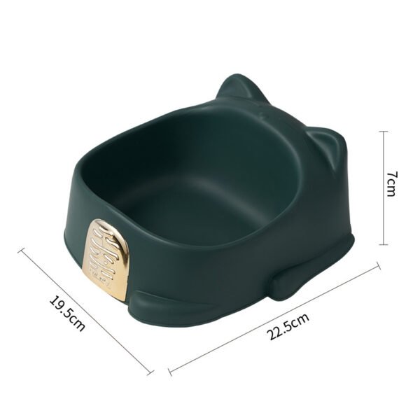 Pet Food Bowl Anti-Choking Cat Feeder Bowl Cat Neck Protection Food Bowl Raised Pet Cat Dog Food Bowls, Pet Food Bowls With Anti Slip Rubbers, Anti-Vomiting Prevent Choking - Image 9
