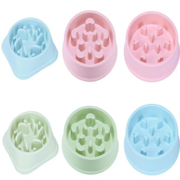 Pet Bowl Anti Choking Slow Feeding Puzzle Feeder - Image 2